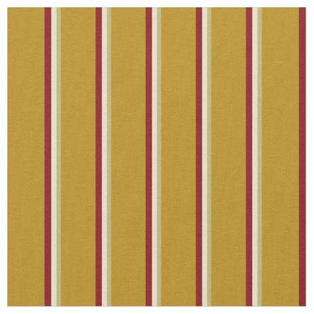 Tecido Khaki Escuro, Tan, Maroon e Linhas de Goldenho Esc (Detalhe)