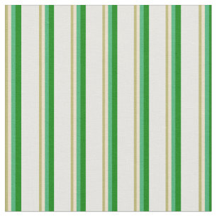 Tecido Khaki Escuro, Tan, Verde marinho, Verde e Branco