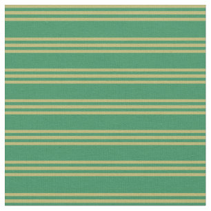 Tecido Khaki Verde-Escuro-do-Mar e Padrão Striped/Links
