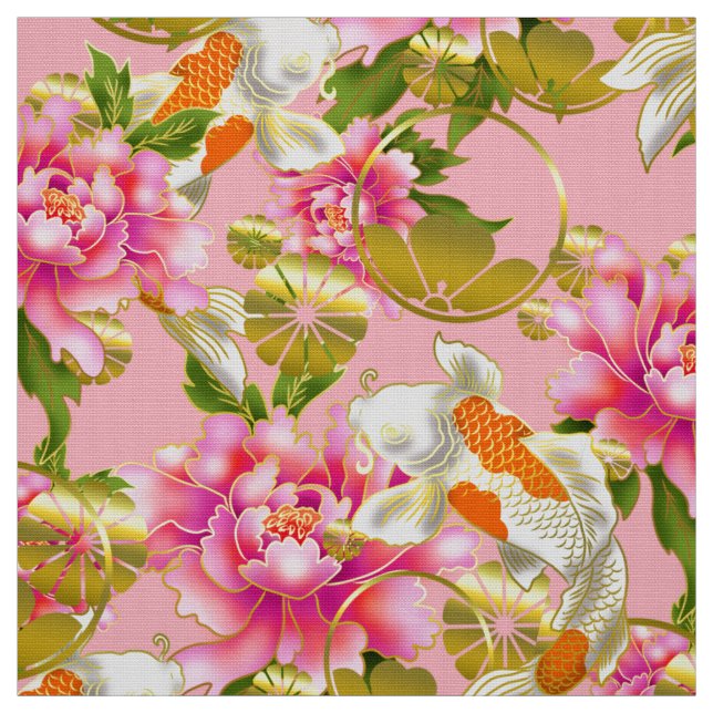 Tecido kimono padrão japonês (Modelo)