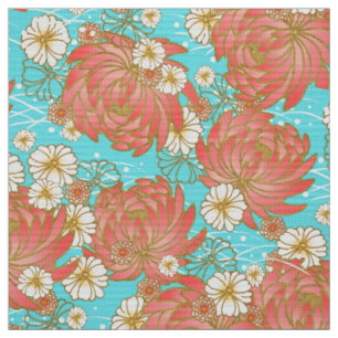 Tecido kimono padrão japonês
