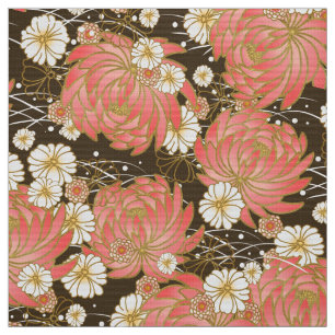 Tecido kimono padrão japonês