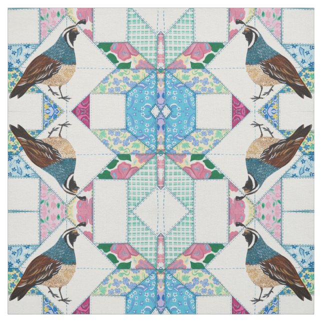 Tecido King Quail chega para Tea (Modelo)