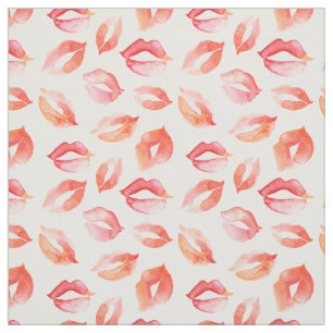 Tecido Kisses de Aquarela