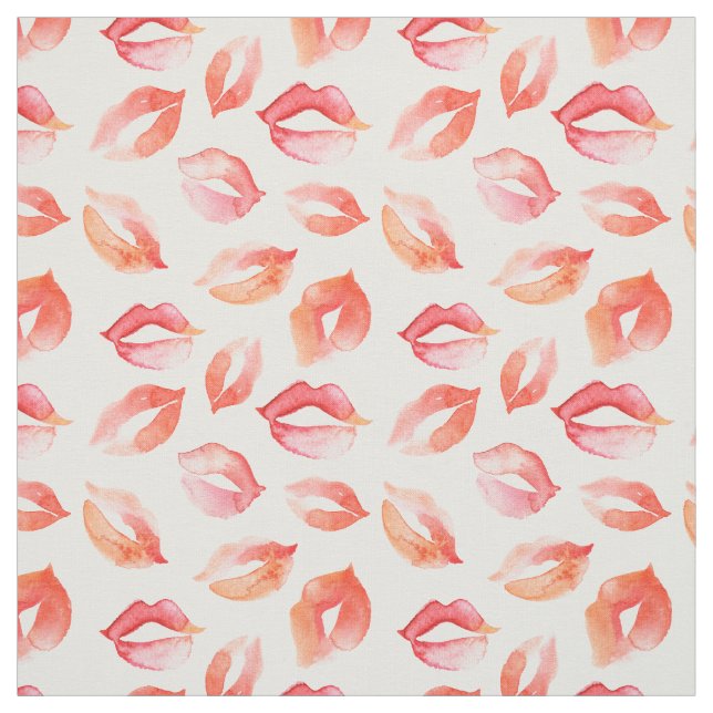 Tecido Kisses de Aquarela (Modelo)