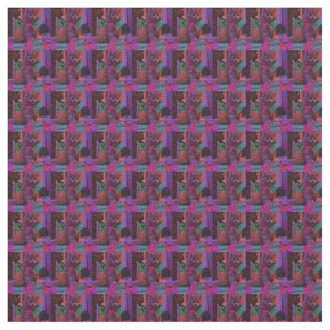 Tecido Kitten Pop Art Pattern, (Detalhe)