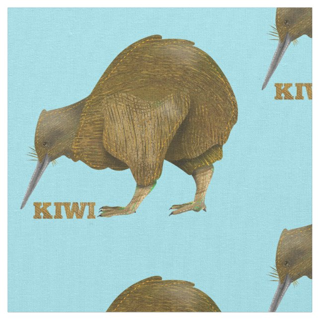 Tecido Kiwi — Nova Zelândia (Detalhe)