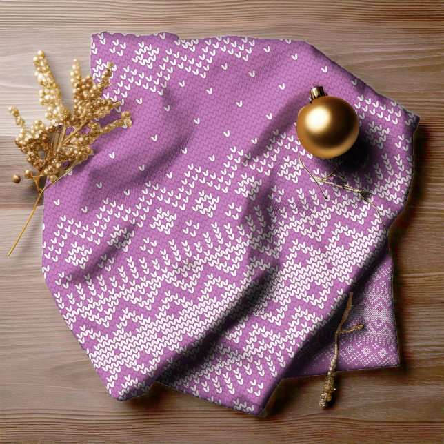 Tecido Knited Stitch Pattern Orchid Pink ID208 (Criador carregado)