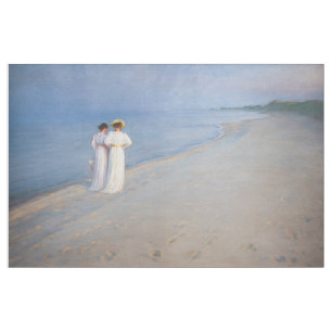 Tecido Kroyer - Noite de Verão em Skagen Beach