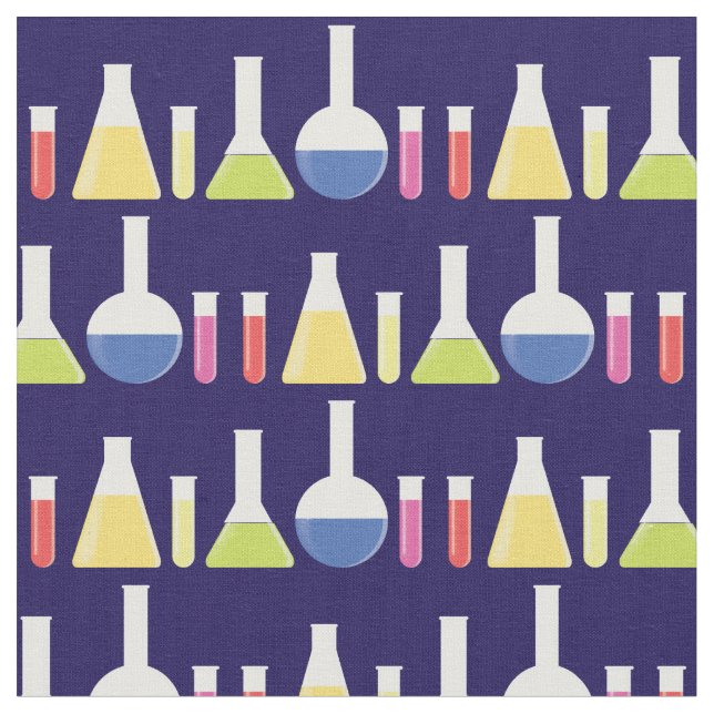 Tecido Laboratório de beakers da ciência (Detalhe)