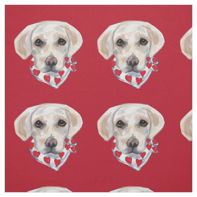 TECIDO LABRADOR RETRIEVER BRANCO (Modelo)