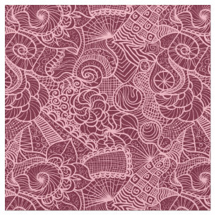 Tecido Lace Floral Rosa