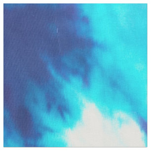 Tecido Laço-Tintura azul & branca
