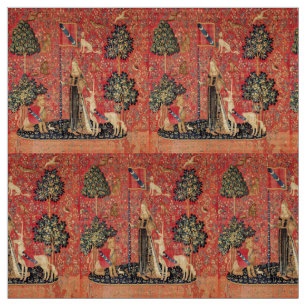 Tecido LADY E UNICORN Lion,Flores Fantásticas,Animais