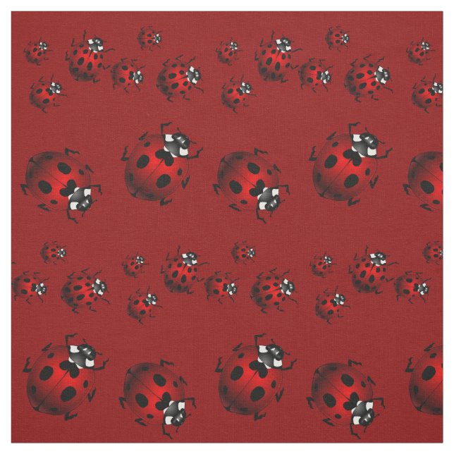 Tecido Ladybug Art Tecido Ladybird Cotton ou Poli (Modelo)