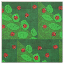 Tecido Ladybug Whimsey 3D Folk Art 3