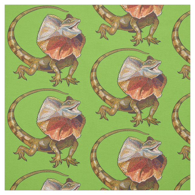 Tecido lagarto-de-pescoço-frade (Modelo)
