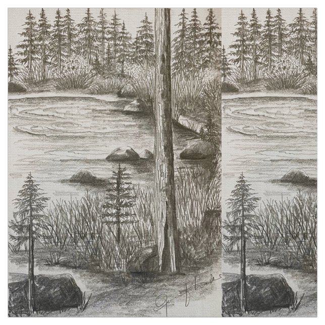 Tecido Lago Olive (Modelo)