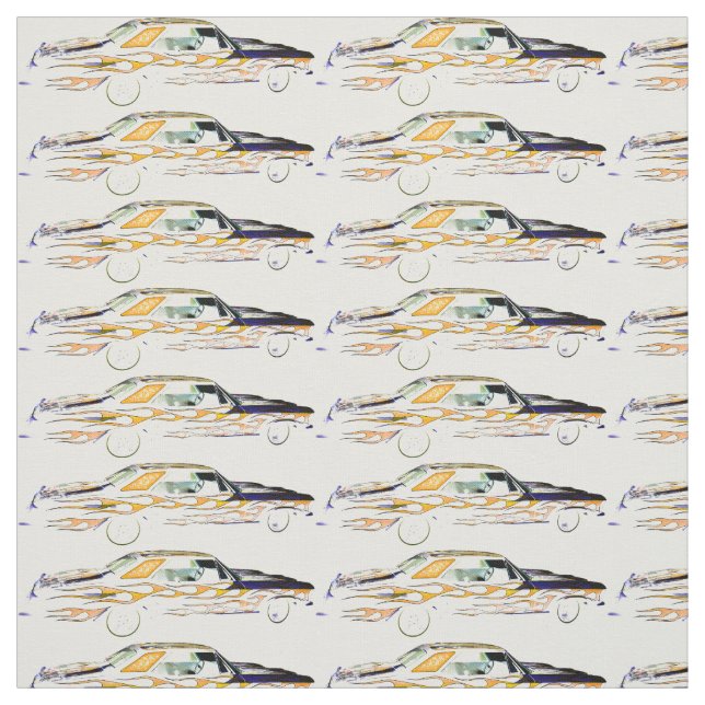 TECIDO LARANJA 1963 BRANCA DE BUICK RIVIERA (Modelo)