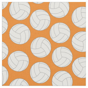 Tecido Laranja de Voleibol Esportivo