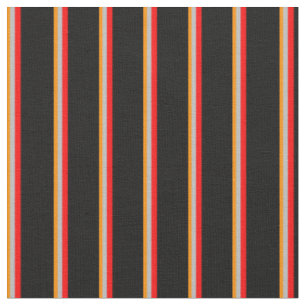 Tecido Laranja escuro, Cinzas, vermelho e preto