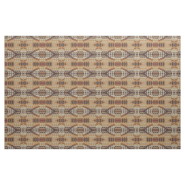 Tecido Laranja Queimada Taupe Escuro Taupe Castanho (Fat Quarter)