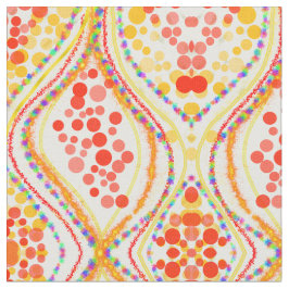 Tecido laranjas fabulosas