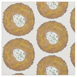 Tecido Latkes Potato Pancake Hanukkah Comida de Feriado J