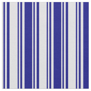 Tecido Lavanda e Padrão Azul de faixas