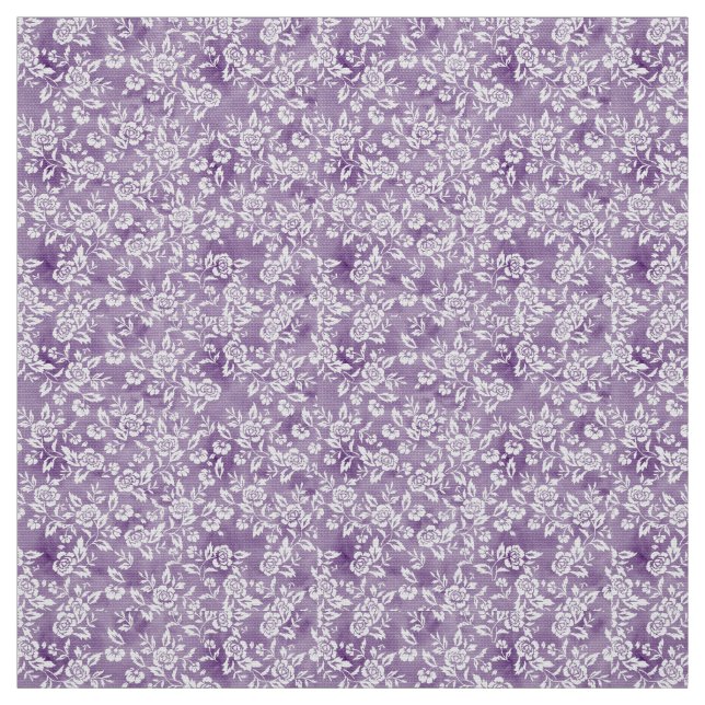 Tecido Lavanda Purple Floral Gingham (Modelo)