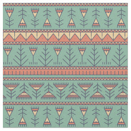 Tecido Legal padrão étnico Tendência de fundo turquesa