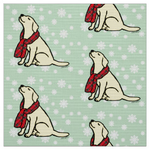 Tecido Lenço amarelo do Tartan de Labrador