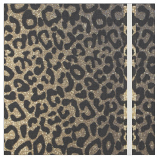 Tecido Leopardo Dourado