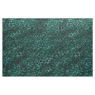 Tecido Leopardo Dourado e Teto Série Design 4