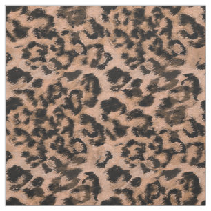 Tecido Leopardo - impressão de animais com impressão
