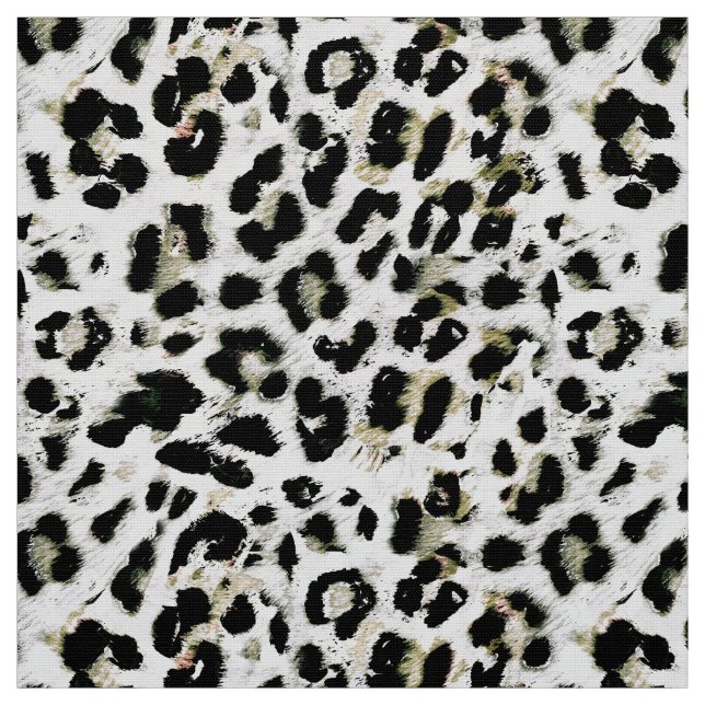 Tecido Leopardo - manchas impressão de impressão de anima (Modelo)