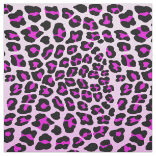 Tecido Leopardo rosa