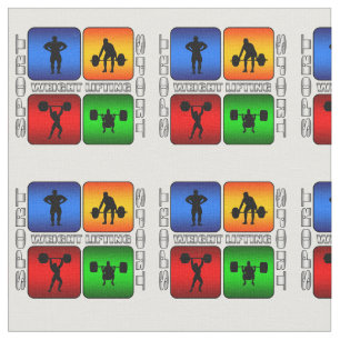 Tecido Levantamento de peso espectacular do