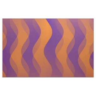 Tecido Lilac laranja das ondas suaves + suas ideias