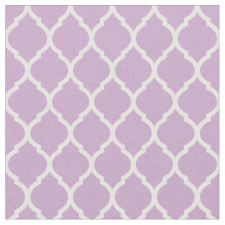 Tecido Lilac Roxo Quatrefoil