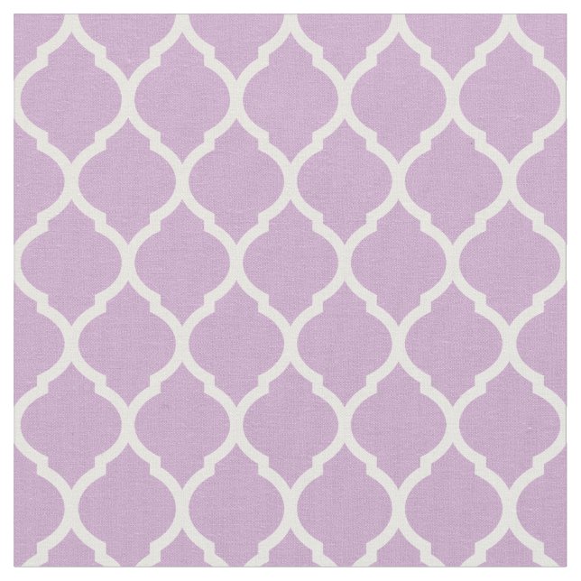 Tecido Lilac Roxo Quatrefoil (Detalhe)