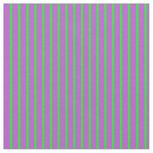 Tecido Limão e orquídeo - Padrão Striped/Lined