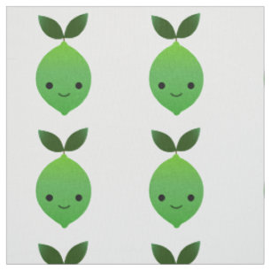 Tecido Limão Kawaii Cute