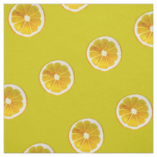 Tecido Limão - kitsch amarelo do pop art