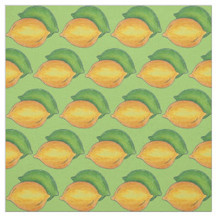 Tecido Limões e Limões Citrus Grove Fruta-Fruta Impressão