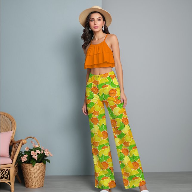 Tecido Limões, limões e laranjas (Criador carregado)