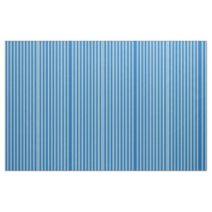 Tecido Limonada Azul Elétrica e Listras Verticais Aquamar