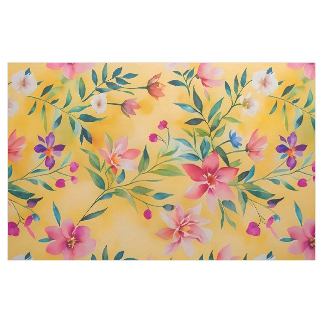 Tecido Linda flor (Fat Quarter)