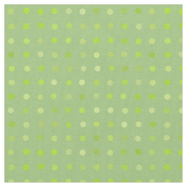 Tecido Lindos Pontos Verdes (Detalhe)