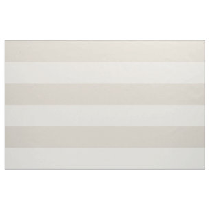 Tecido Linen Beige e Ivory Wide Stripes Grande Escala
